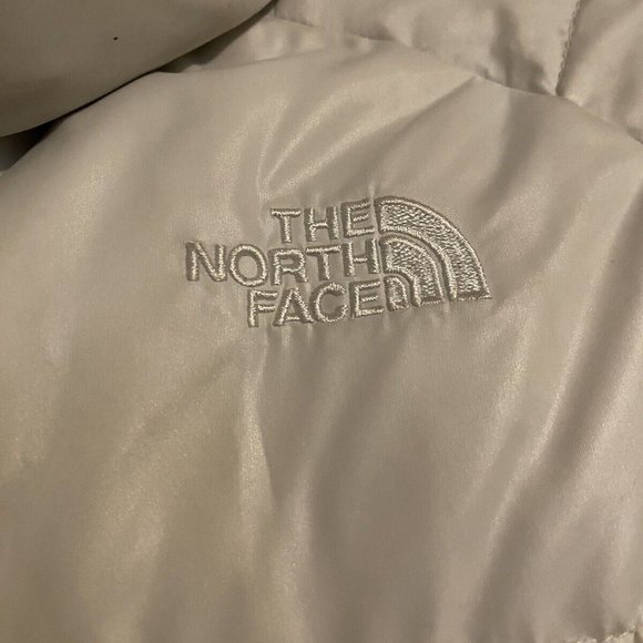 North Face White down parka coat, size PS - Picture 8 of 8